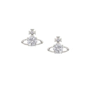 Vivienne Westwood Platinum White Reina Earrings