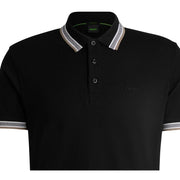 BOSS Embroidered Logo Paddy  Grey Tip Polo Shirt