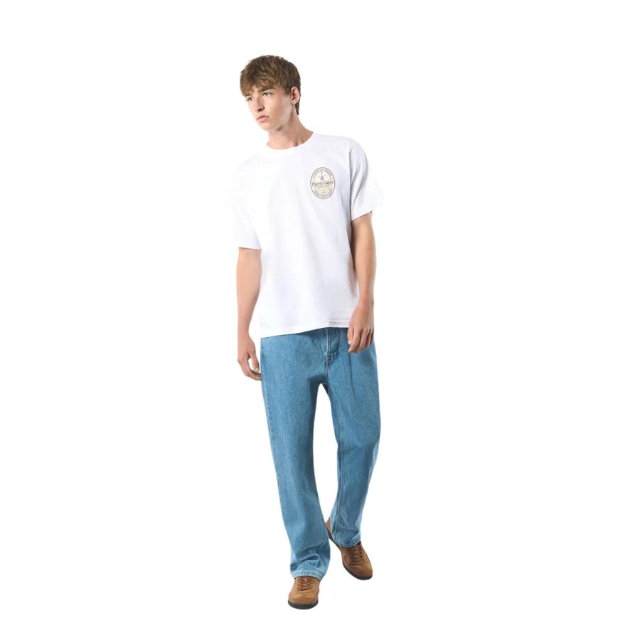Pretty Green Soft Cotton Jersey White T-Shirt