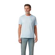 Belstaff Mercerised Cotton Steel Sky Blue T-Shirt