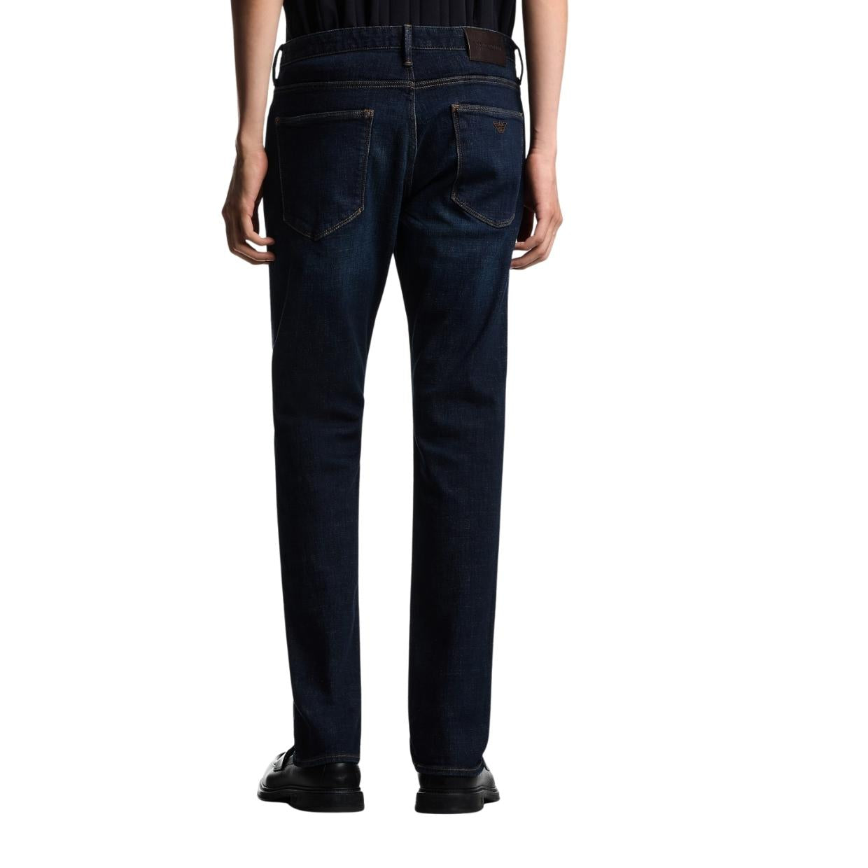 Emporio Armani J06 Slim Fit Stretch Cotton Blue Denim Jeans