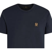 Belstaff Cotton Jersey Patch Logo Dark Ink Navy T-Shirts