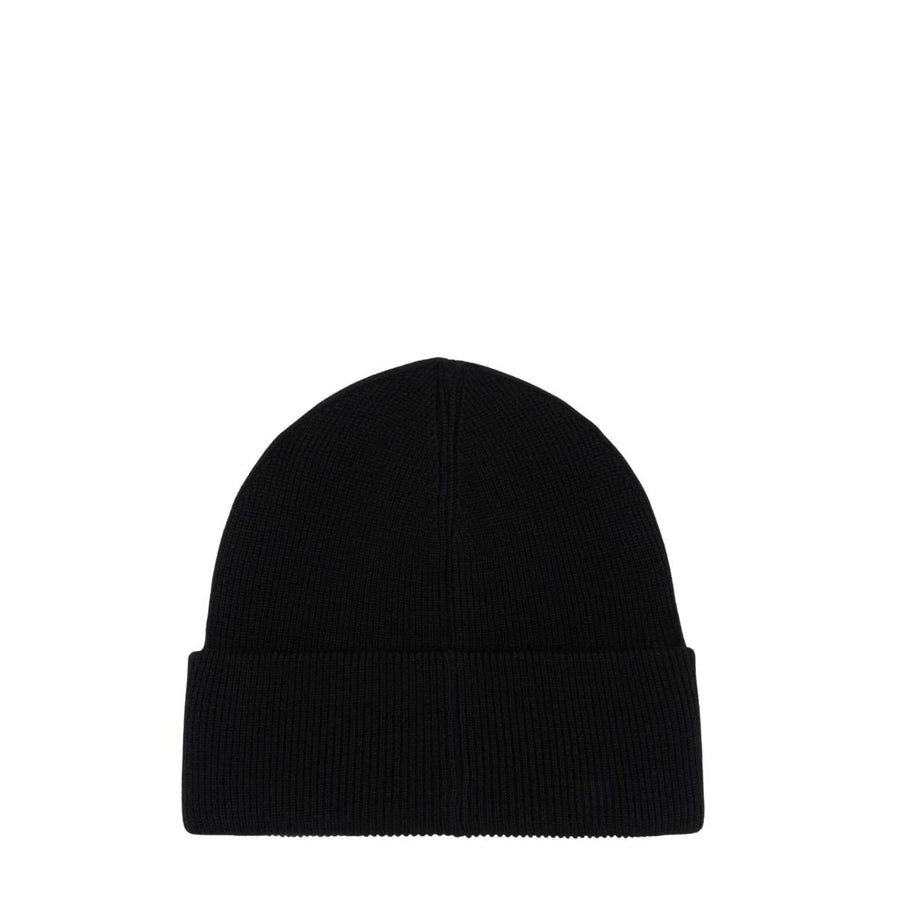 Moose Knuckles Large Logo Black Beanie