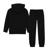 BOSS Kids Logo Patch Black Tracksuit