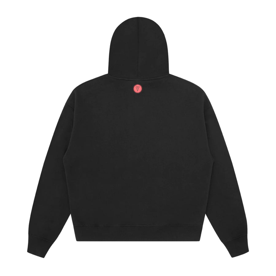ICECREAM Embellished Logo Black Hoodie