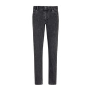 Emporio Armani J06 Slim Fit Medium Grey Stretch Denim Jeans