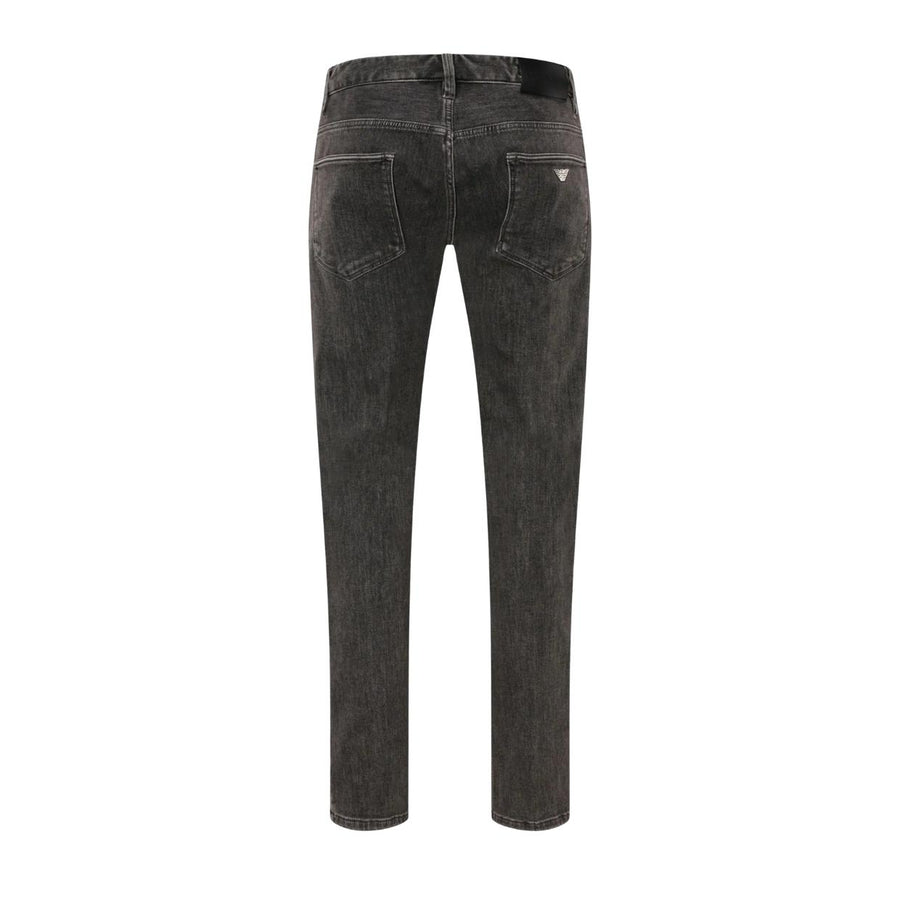 Emporio Armani J06 Slim Fit Medium Grey Stretch Denim Jeans