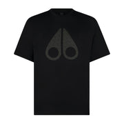Moose Knuckles Chamblee Leaf Black T-Shirt