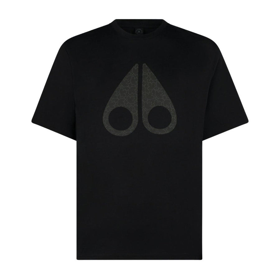 Moose Knuckles Chamblee Leaf Black T-Shirt