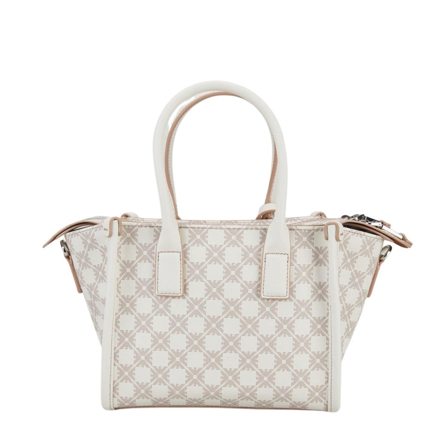 Emporio Armani Fancy Antique White Small Tote Bag