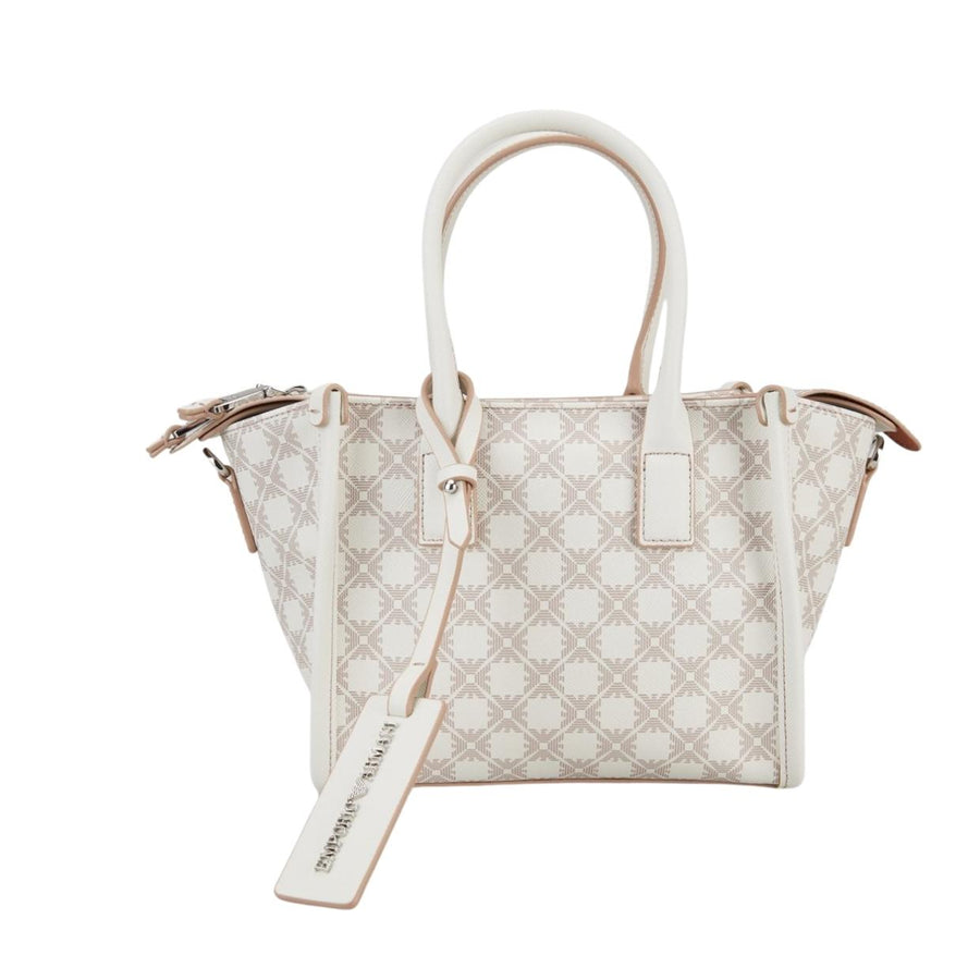 Emporio Armani Fancy Antique White Small Tote Bag