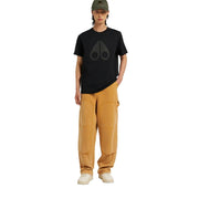 Moose Knuckles Chamblee Leaf Black T-Shirt