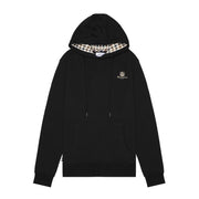 Aquascutum Active Small Logo Black Fleece Hoodie