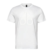 Moose Knuckles Chamblee Leaf White T-Shirt