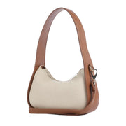 Valentino Bags Atena Natural/Cuoio Shoulder Bag