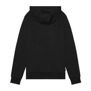 Aquascutum Active Small Logo Black Fleece Hoodie