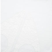 Moose Knuckles Chamblee Leaf White T-Shirt