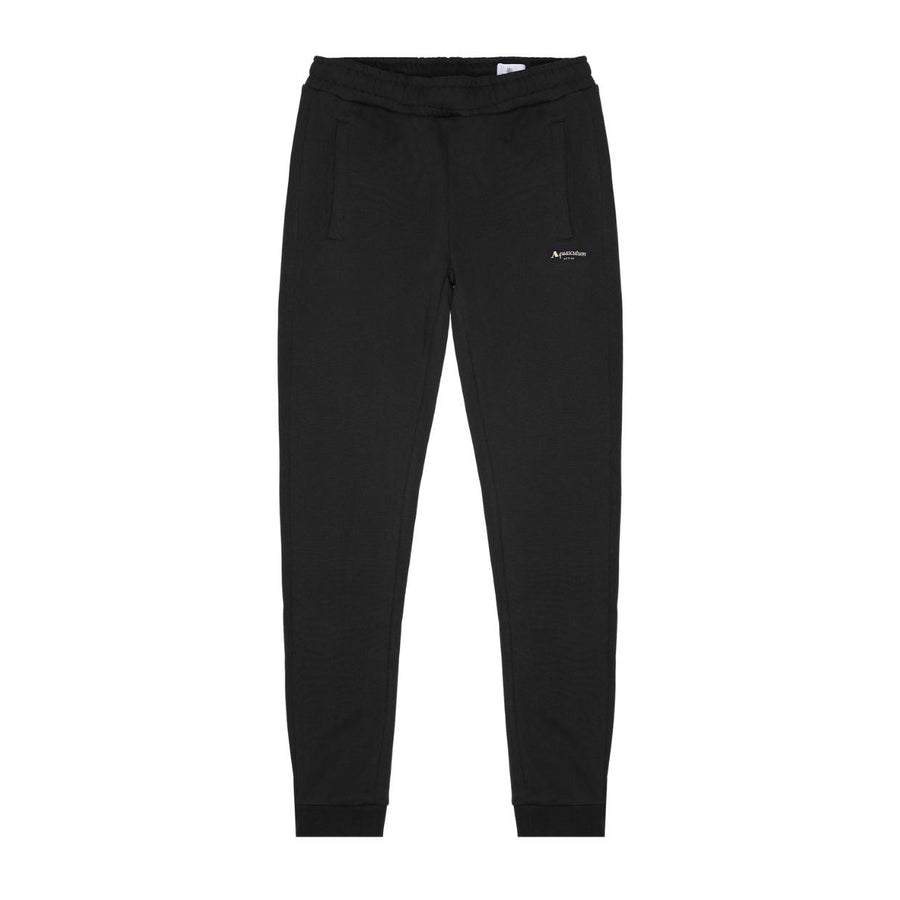 Aquascutum Active Small Logo Black Tracksuit Bottoms