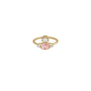 Vivienne Westwood Gold Pink Ondina 925 Ring