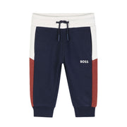 BOSS Baby Logo Print Colourblock Tracksuit Set