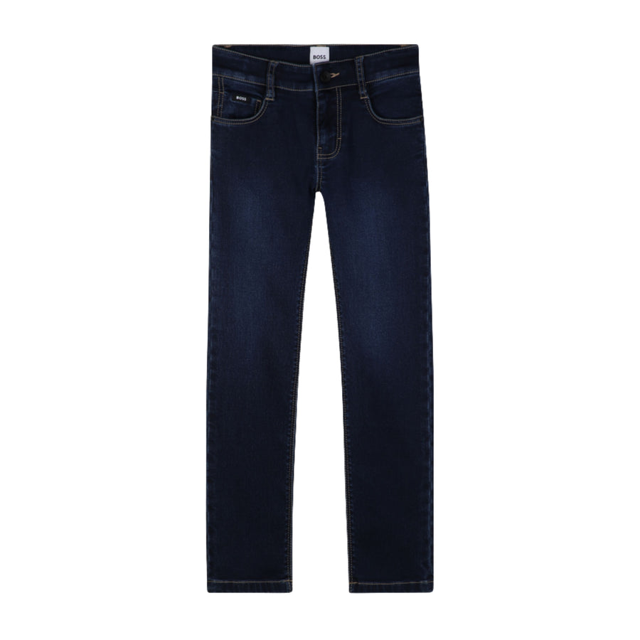 BOSS Kids Slim Fit Blue Denim Jeans