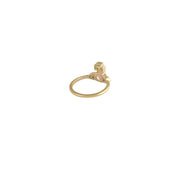 Vivienne Westwood Gold Pink Ondina 925 Ring