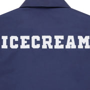 ICECREAM Cone Man Embellished Work Navy Jacket