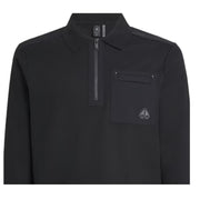 Moose Knuckles Dalon Black Polo Shirt