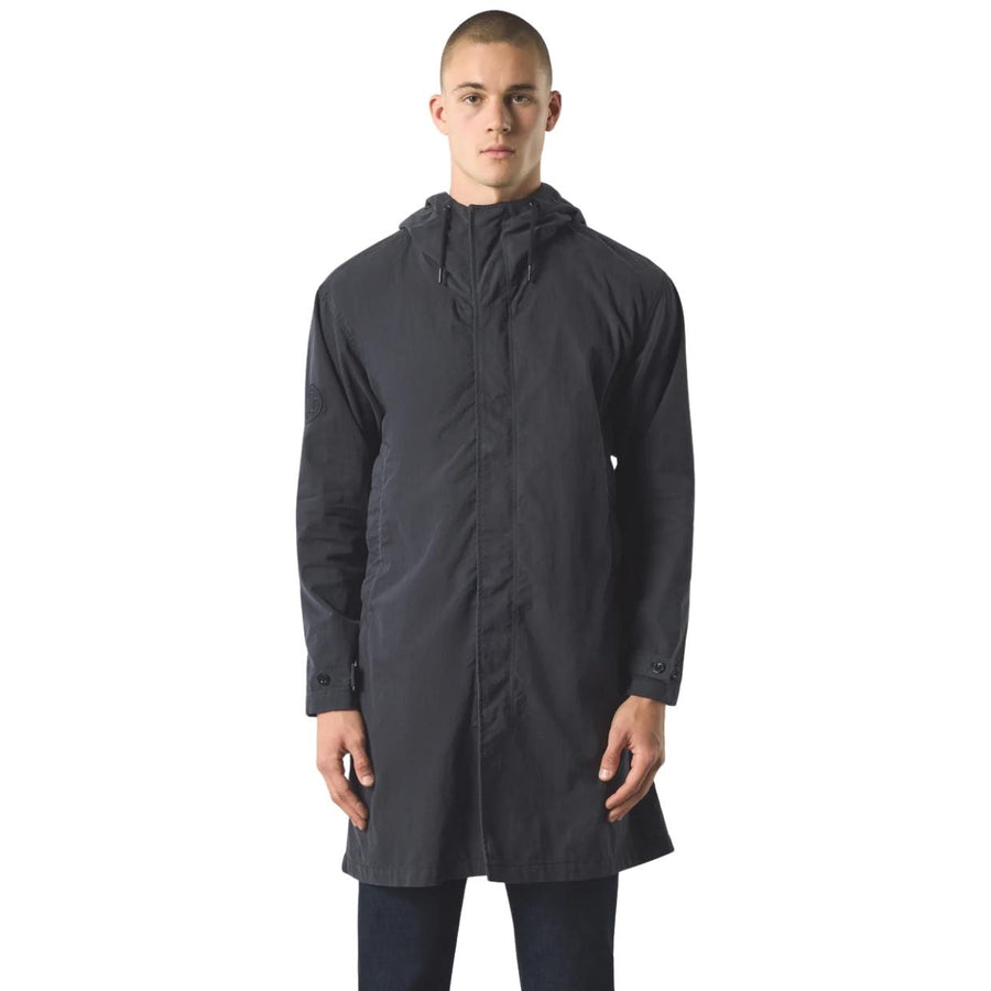 Pretty Green Feltham Black Hooded Parka