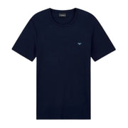 Emporio Armani Bodywear Waffle Navy T-Shirt