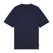 Aquascutum Active Club Check Shoulder Navy T-Shirt