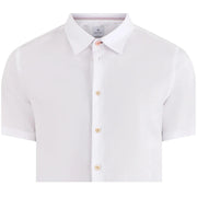 Paul Smith Causal Fit Short Sleeve White Shirt