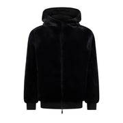Moose Knuckles Roland Black Reversible Bunny Jacket
