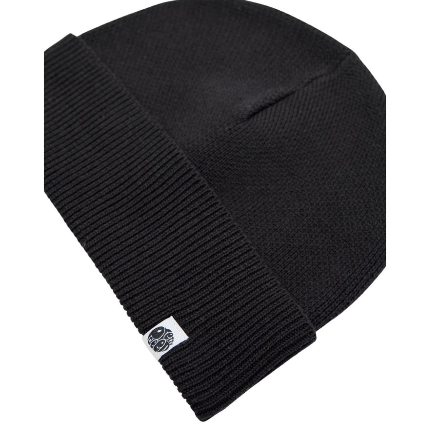 Pretty Green Cotton Blend Norbury Black Beanie