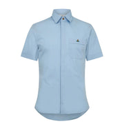 Vivienne Westwood Compact Poplin Classic Blue Shirt