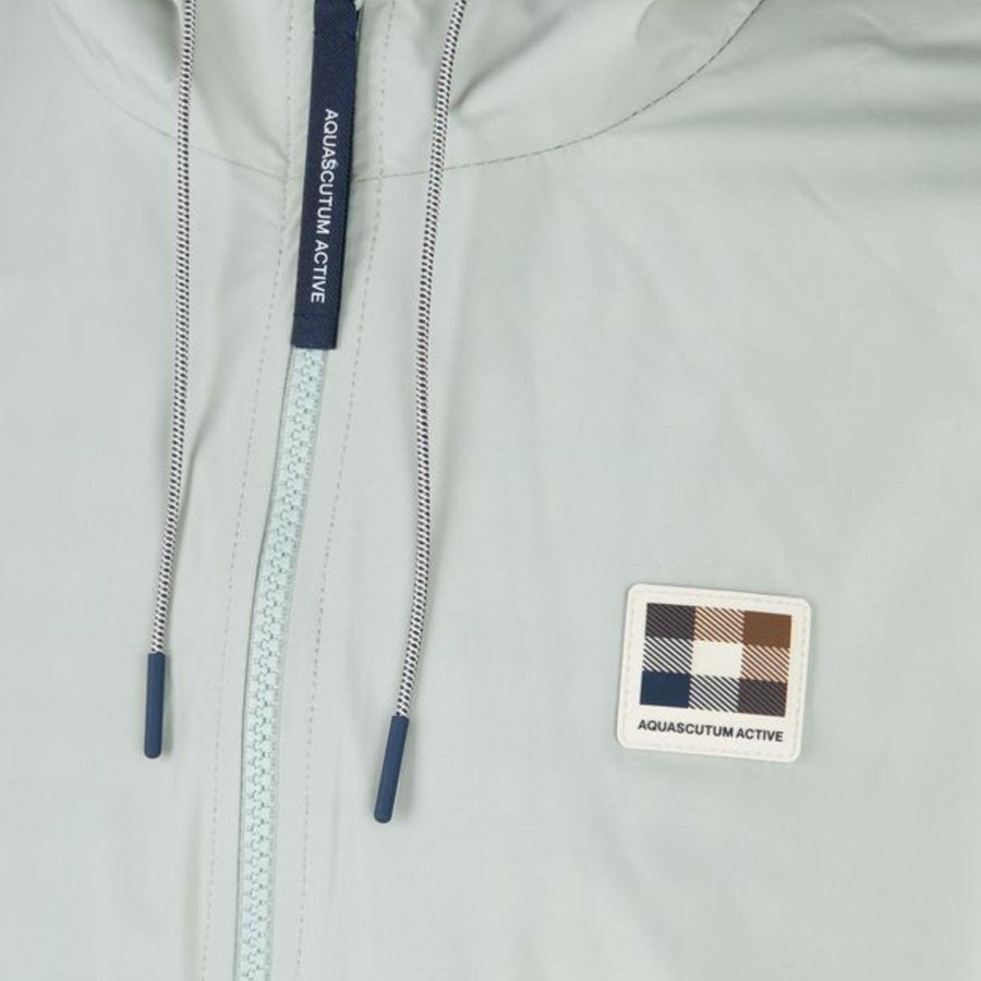 Aquascutum Active RLG Badge Reversible Salvia Green Sailor Jacket