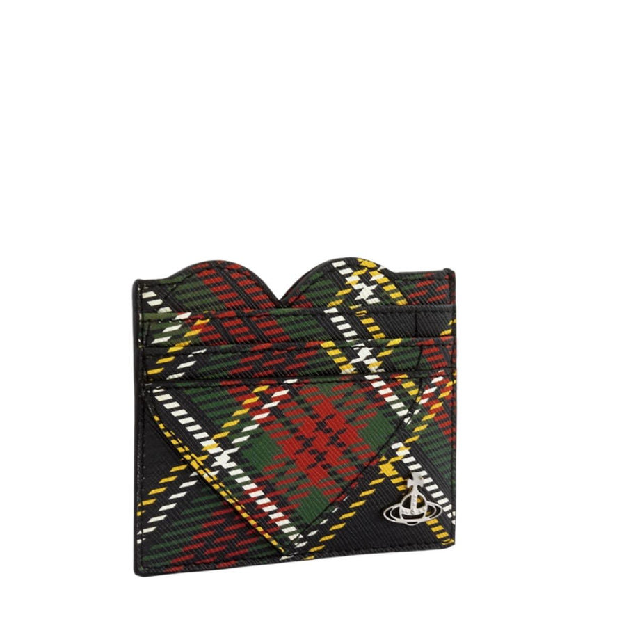 Vivienne Westwood Chelsea Tartan Heart Card Holder