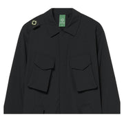 MA.STRUM Propyl Jet Black Overshirt