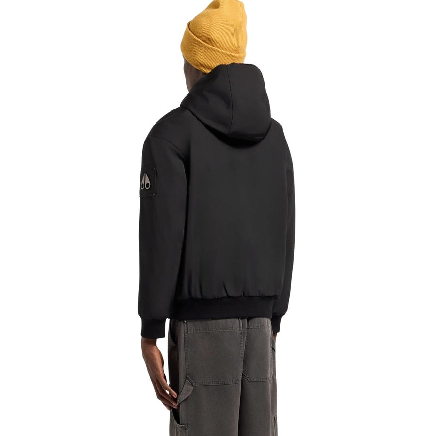 Moose Knuckles Roland Black Reversible Bunny Jacket