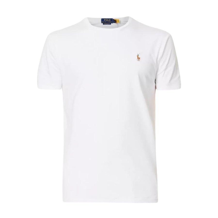 Polo Ralph Lauren Custom Slim Fit White T-Shirt