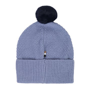 BOSS Baby Embroidered Logo Knitted Blue Beanie Hat
