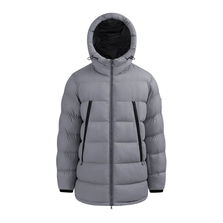 Sandbanks Ravine Charcoal grey Mid Puffer Jacket