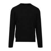 Emporio Armani Embroidered Logo Black Sweatshirt