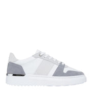 Mallet London Hoxton Lite White Grey Trainers