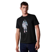 Paul Smith Regular Fit Astronaut Print Black T-Shirt