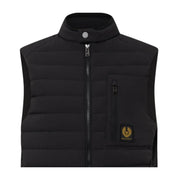 Belstaff Chassis Lightweight Stretch Down Black Gilet