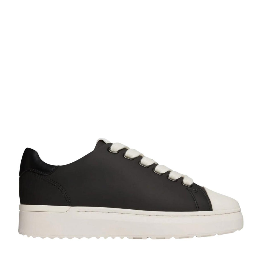 Mallet London GRFTR LTC Black Leather Trainers