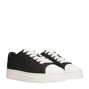 Mallet London GRFTR LTC Black Leather Trainers