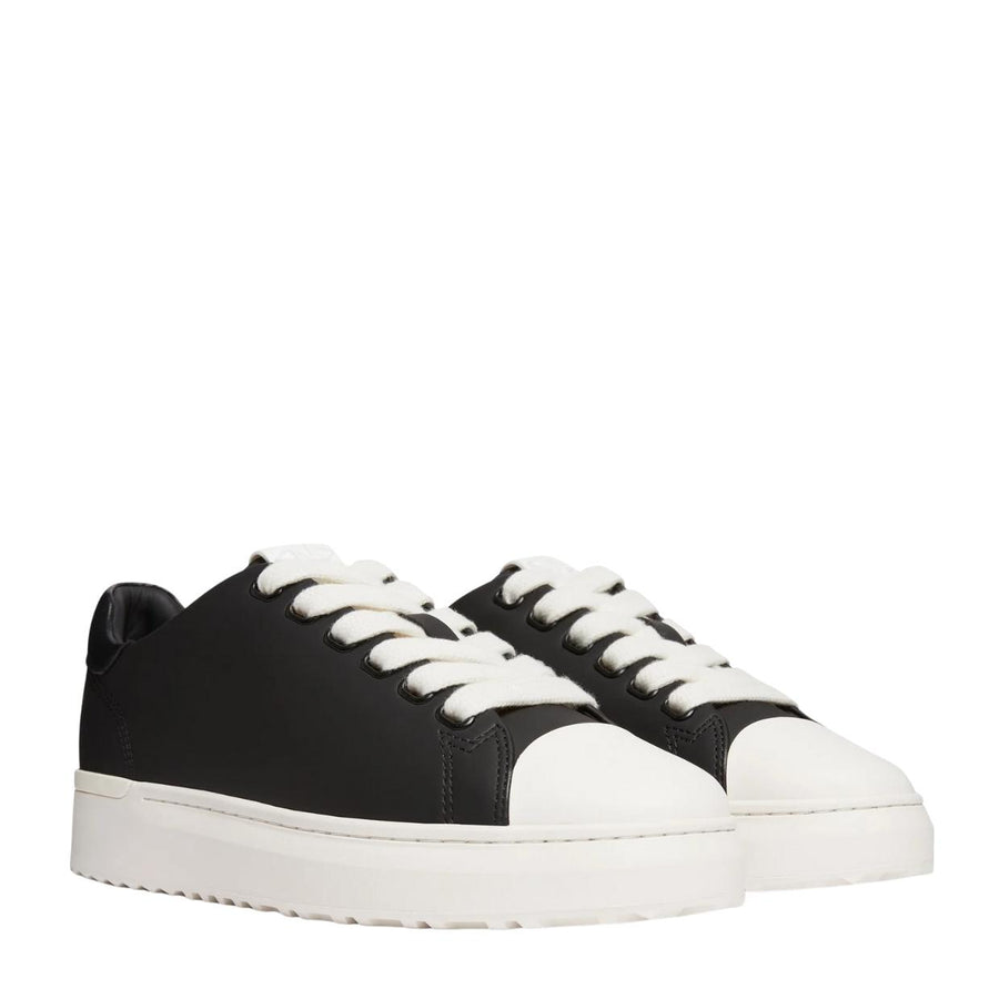 Mallet London GRFTR LTC Black Leather Trainers