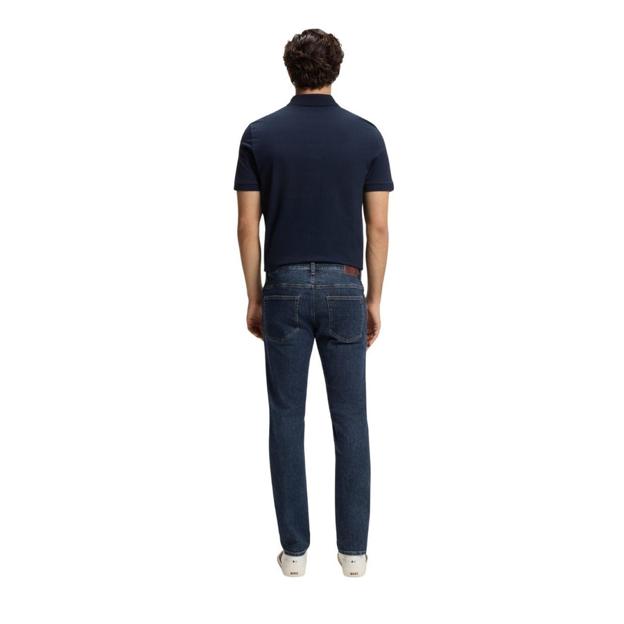 BOSS Delaware Comfort Stretch Slim Fit Dark Blue Denim Jeans